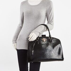 Louis Vuitton Black Electric Epi Leather Pont Neuf GM Bag